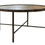 Kester Coffee Table, Brown Marble