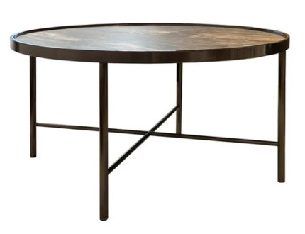 Kester Coffee Table, Brown Marble